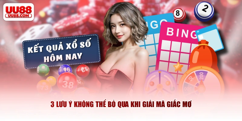 3 lưu ý không thể bỏ qua khi giải mã giấc mơ